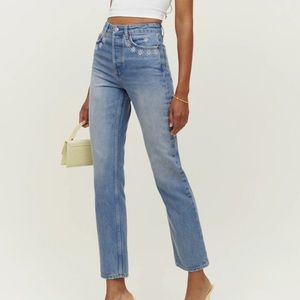 REFORMATION CYNTHIA HIGH RISE JEAN